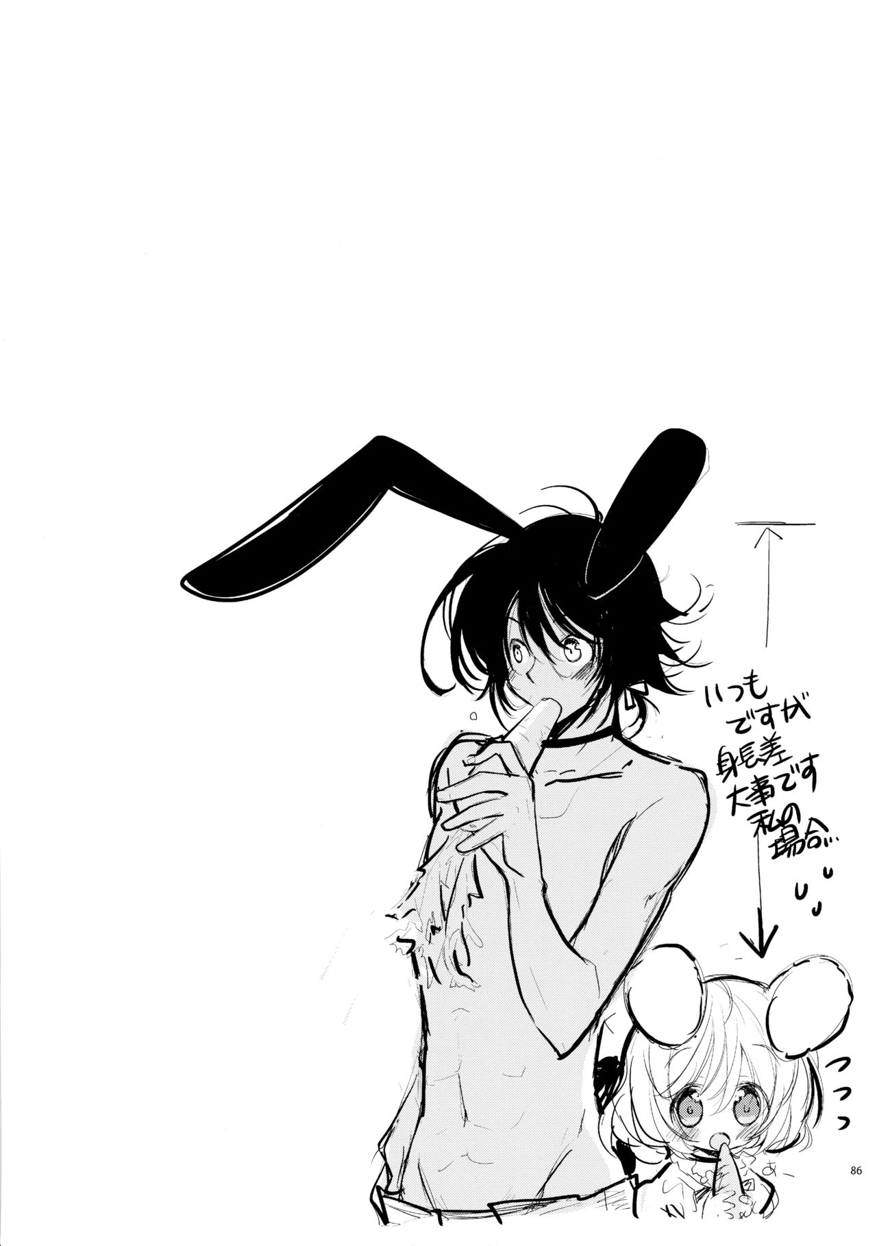 (C90) [PINSIZE Inc. (MITAONSYA)] BLACK AND WHITE RABBIT 総集編