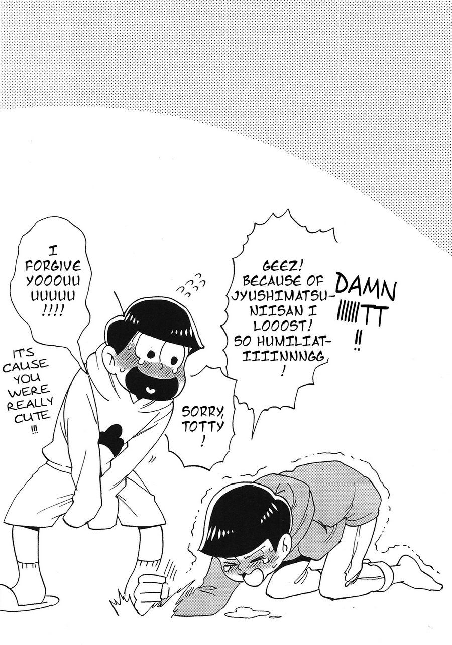 (家宝は寝て松HARU21) [フランティック (志摩)] どきっ松野だらけの我慢大会 (おそ松さん) [英訳]