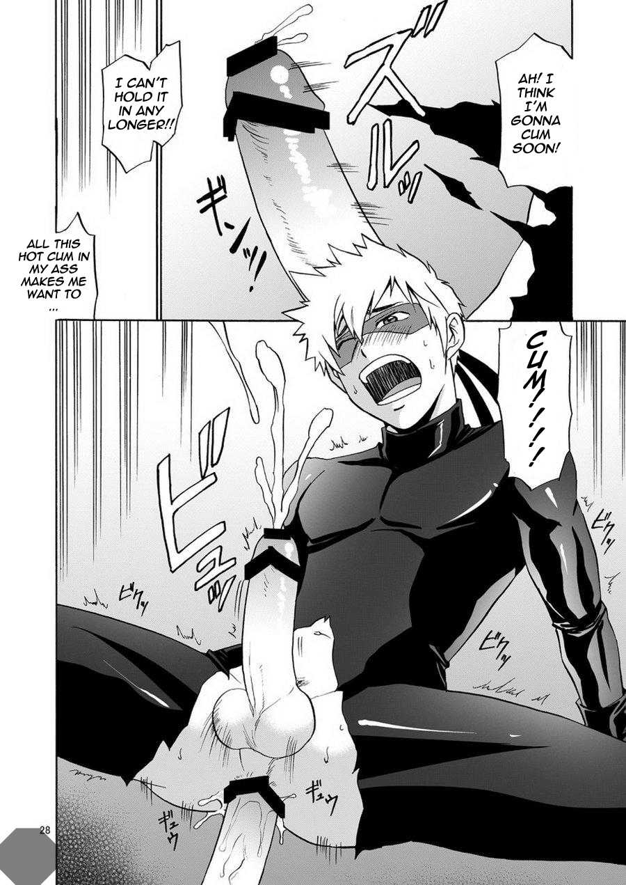 [CLUB-Z (日向野牙樹)] 怪盗がガタイのいい警部補さんに乗っかる本 [英訳] [DL版]