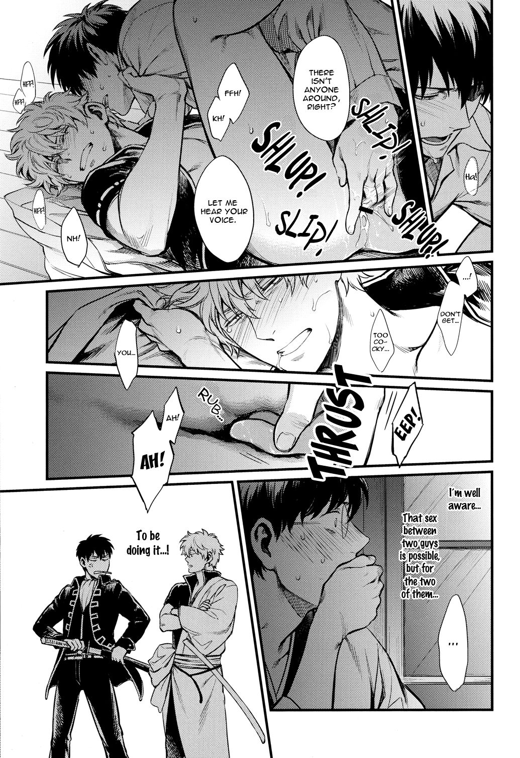 (C84) [3745HOUSE (ミカミタケル)] Thinking Out Loud (銀魂) [英訳]