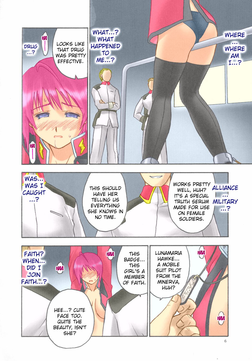 (C68) [へらぶな (いるまかみり)] BLACK PANTS HAWK DOWN (機動戦士ガンダムSEED DESTINY) [英訳] [カラー化] [ページ欠落]