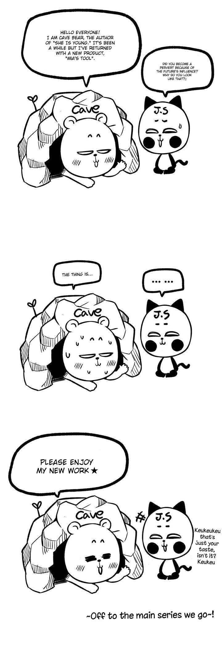 【ホラアナグマ】ミアの道具Ch.0（英語）（進行中）