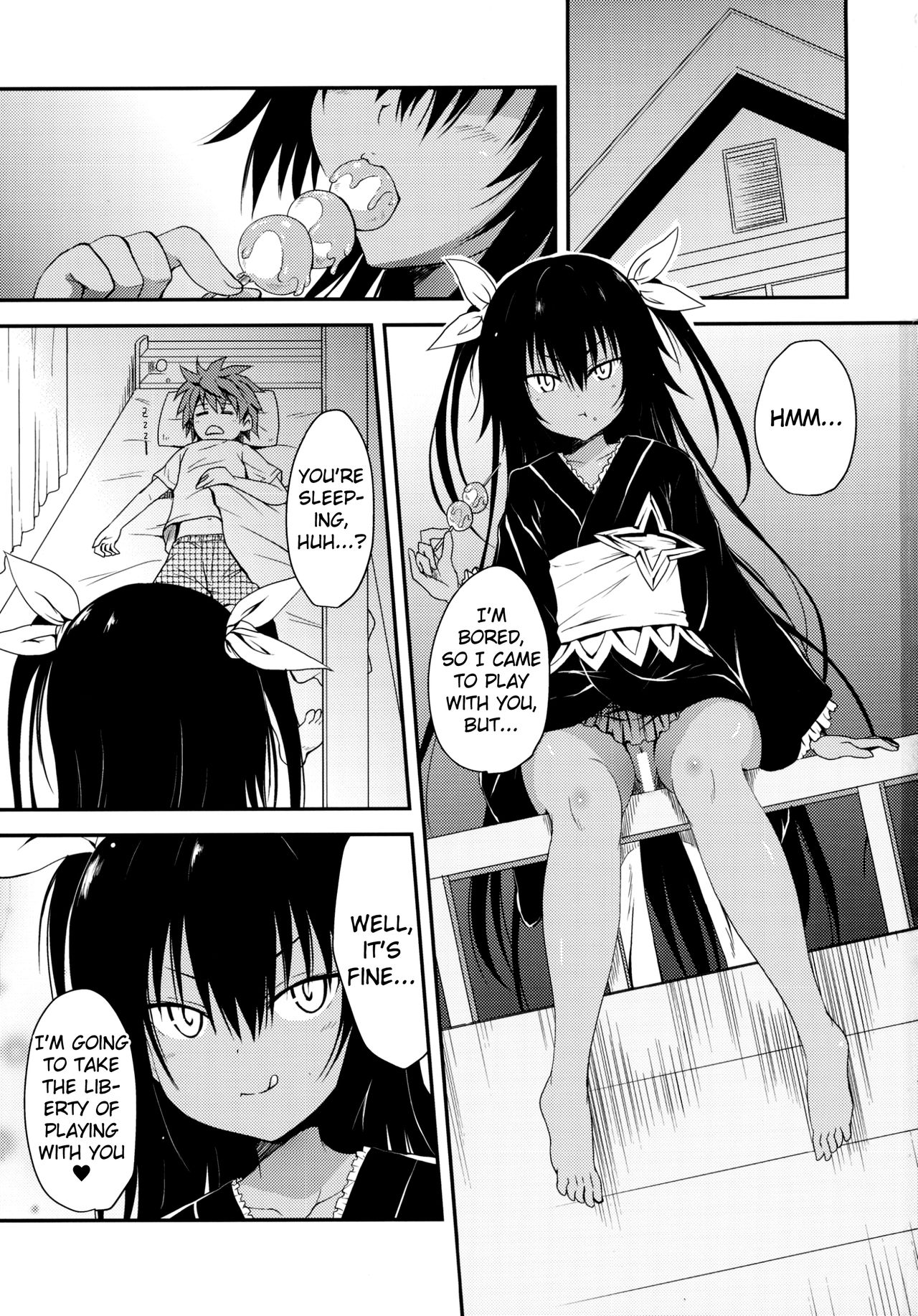 (C88) [しあわせ甘味料 (幸灯)] 下僕にとってはご褒美です。 (ToLoveる ダークネス) [英訳]