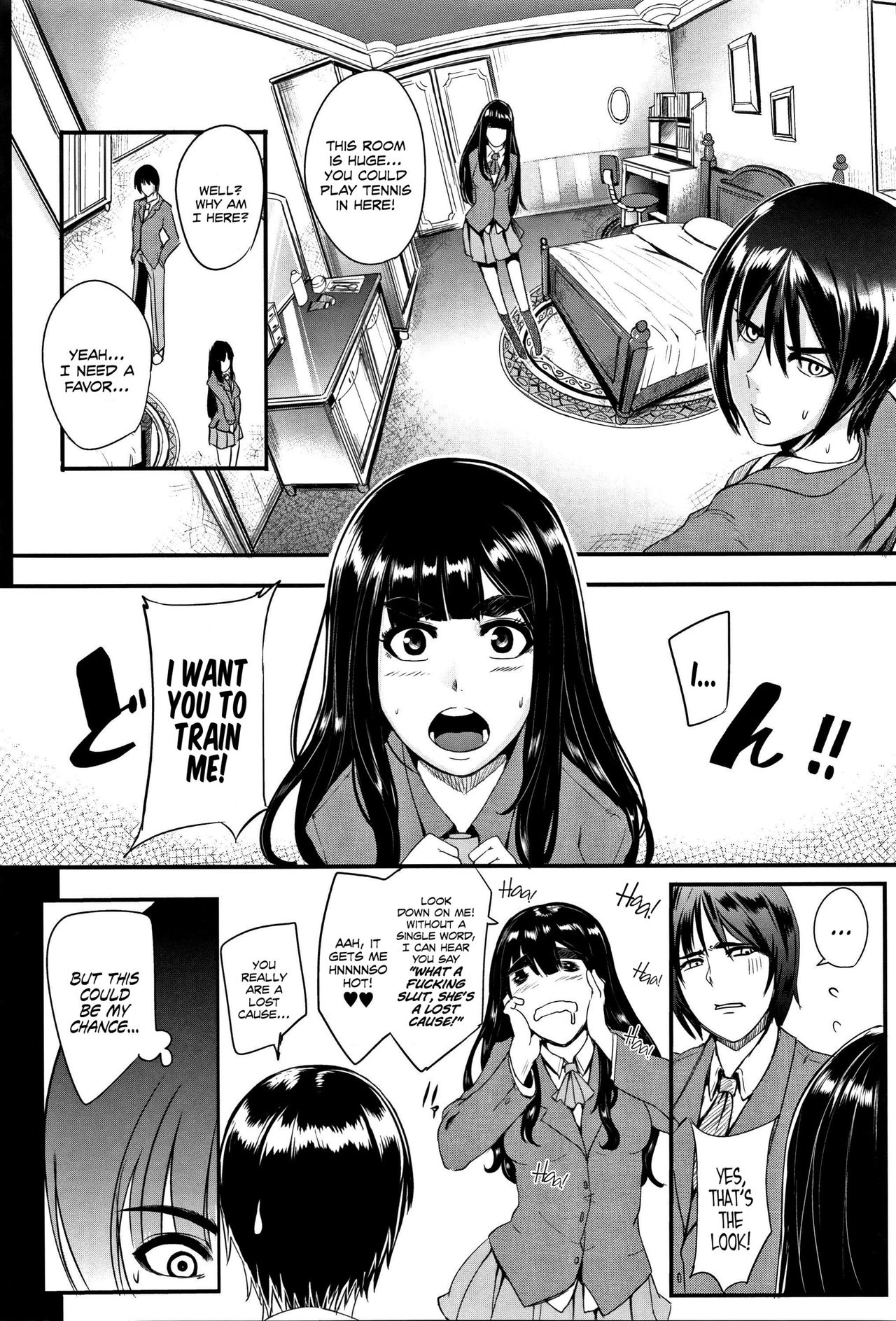 [おとちち] 色情狂母娘 -ファミリーニンフォマニア- (我慢出来ない牝穴♀) [英訳]