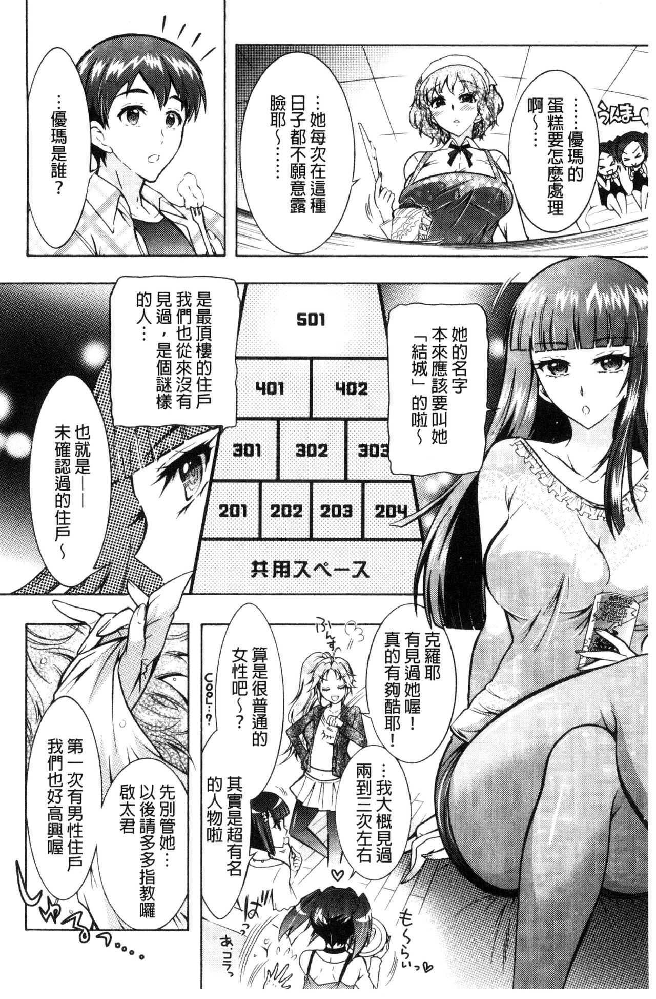 [ほんだありま] ふしだらシェアハウス [中国翻訳]
