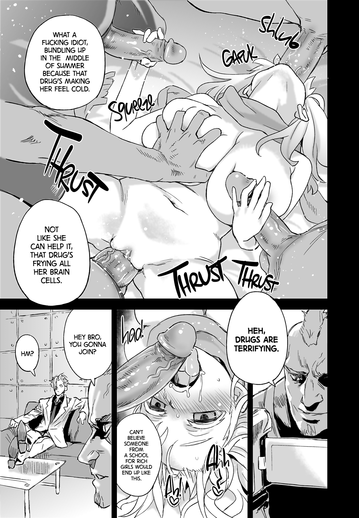 [Fatalpulse (朝凪)] Victim Girls 13 DRAGON SLAYER (咲-Saki-阿知賀編) [英訳] [無修正] [DL版]