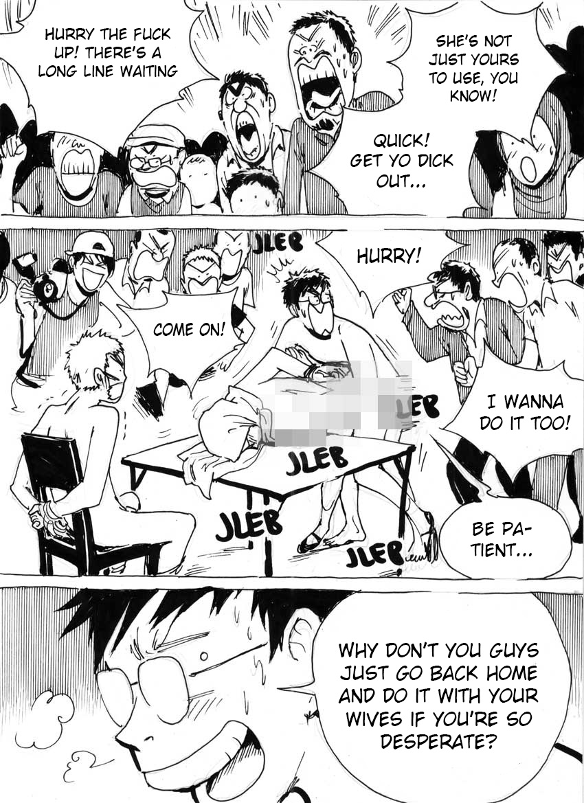 【カリスマ・ジャティ】妻の輪姦ファンタジー第5章[英語]