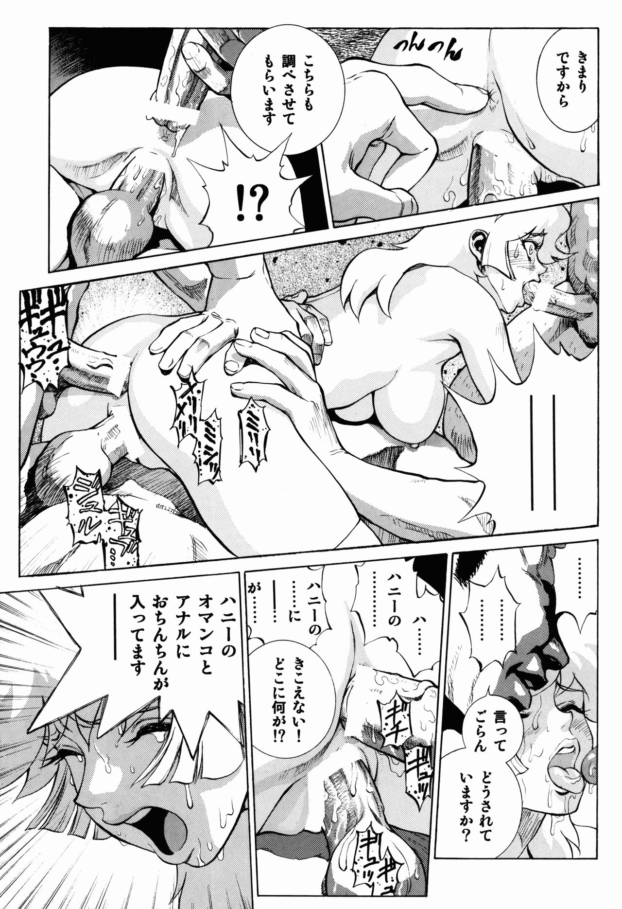 (COMIC1☆3) [ヒューマン・ハイライト・フィルム (ジャッキーニーさん)] ないしょのハニー (キューティーハニー)