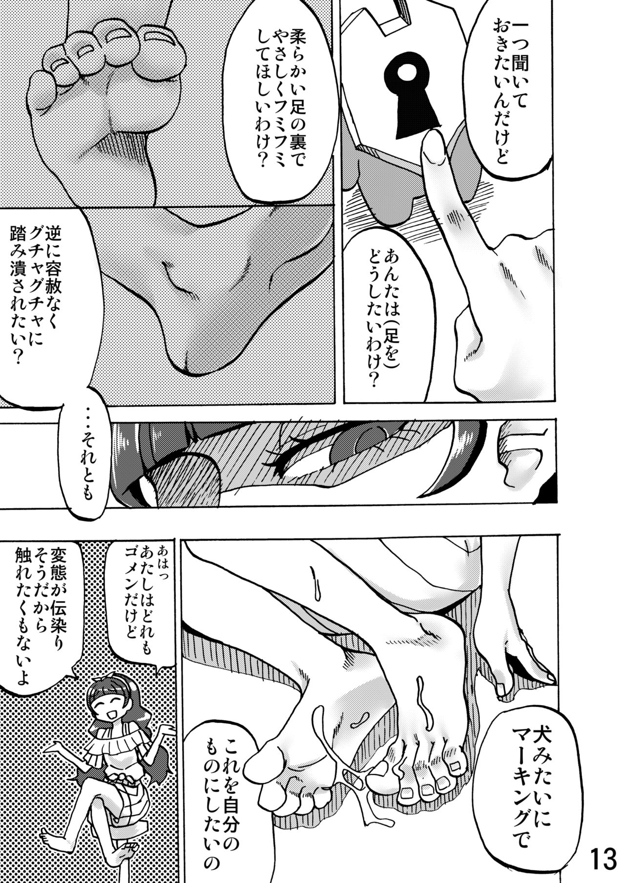 [つけまゆげ (柚銀)] きらら様の足の下で。 (Go! プリンセスプリキュア) [DL版]