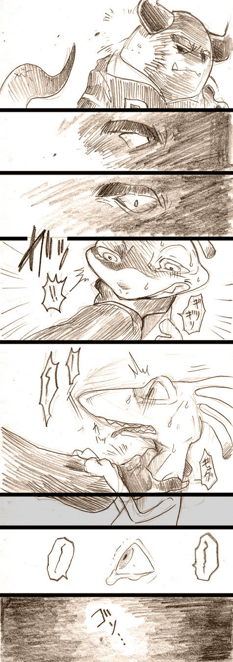 ジョニ→ランレイプ漫画【漫画】（モンスターズユニバーシティ）