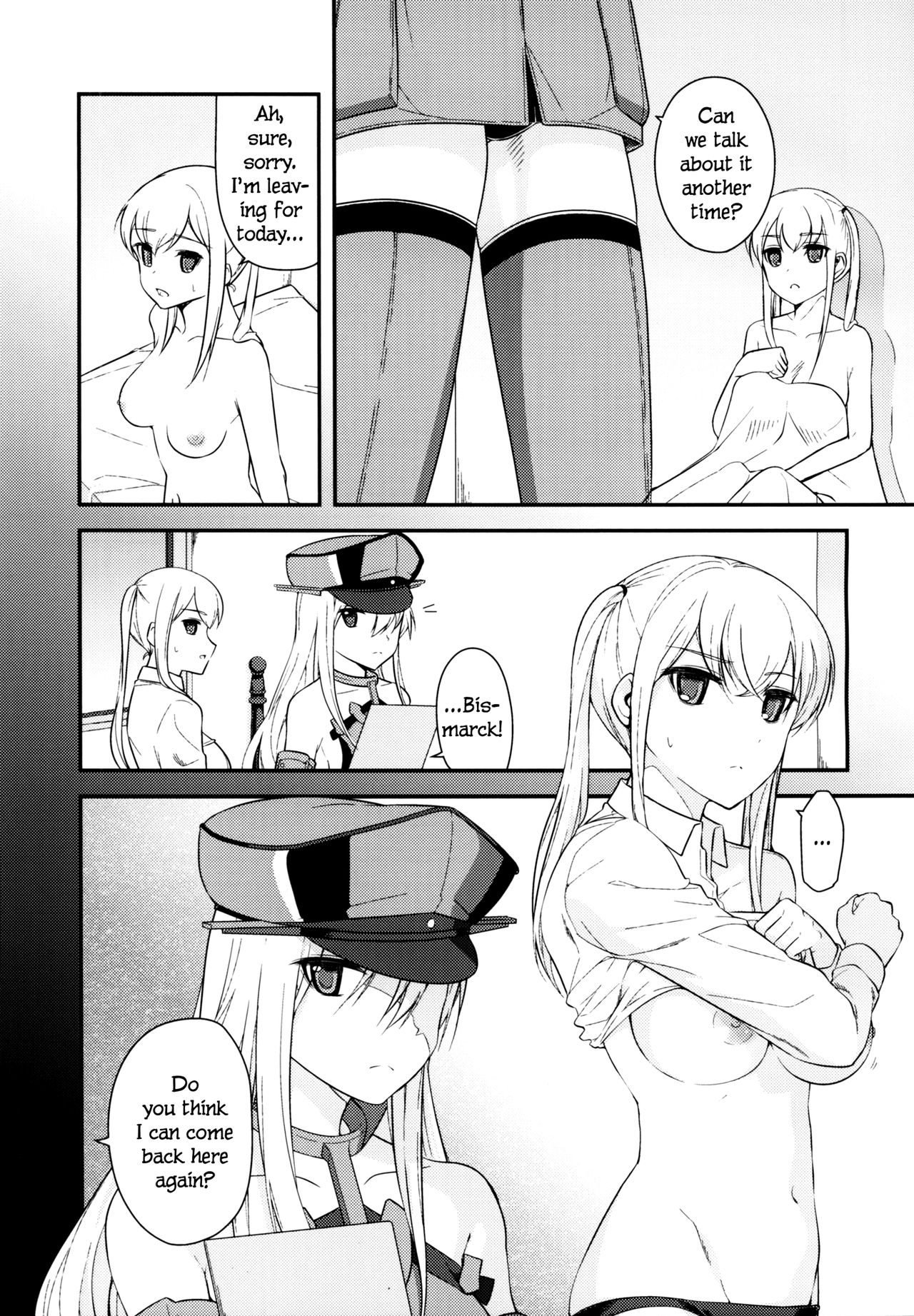 (COMIC1☆10) [Corgi army (ふじみつ)] JACKE WIE HOSE (艦隊これくしょん -艦これ-) [英訳]