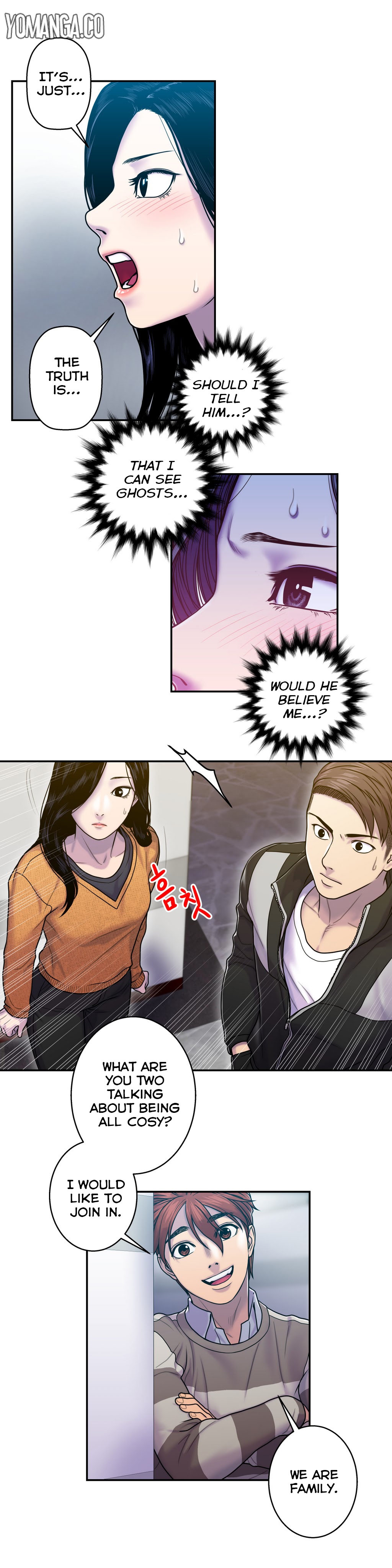 【グーバルハン】ゴーストラブCh.1-26（英語）（ヨーマンガ）（進行中）