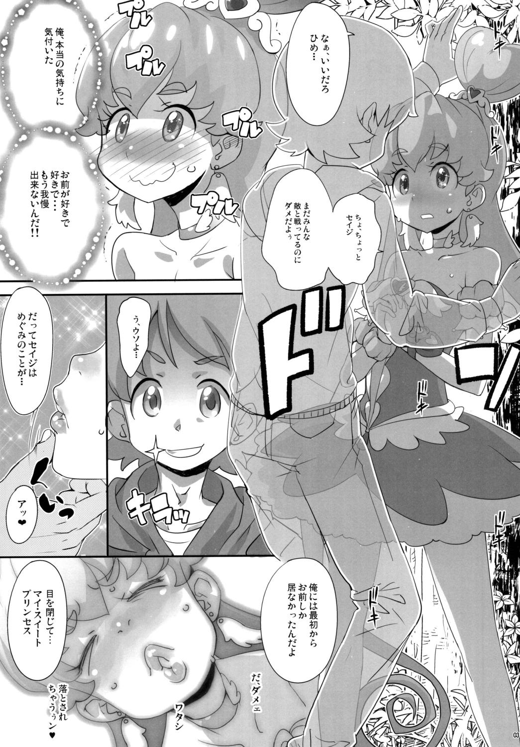 [COUNTER-CENSORSHIP (オオカミうお)] 幻惑されて (ハピネスチャージプリキュア!) [DL版]