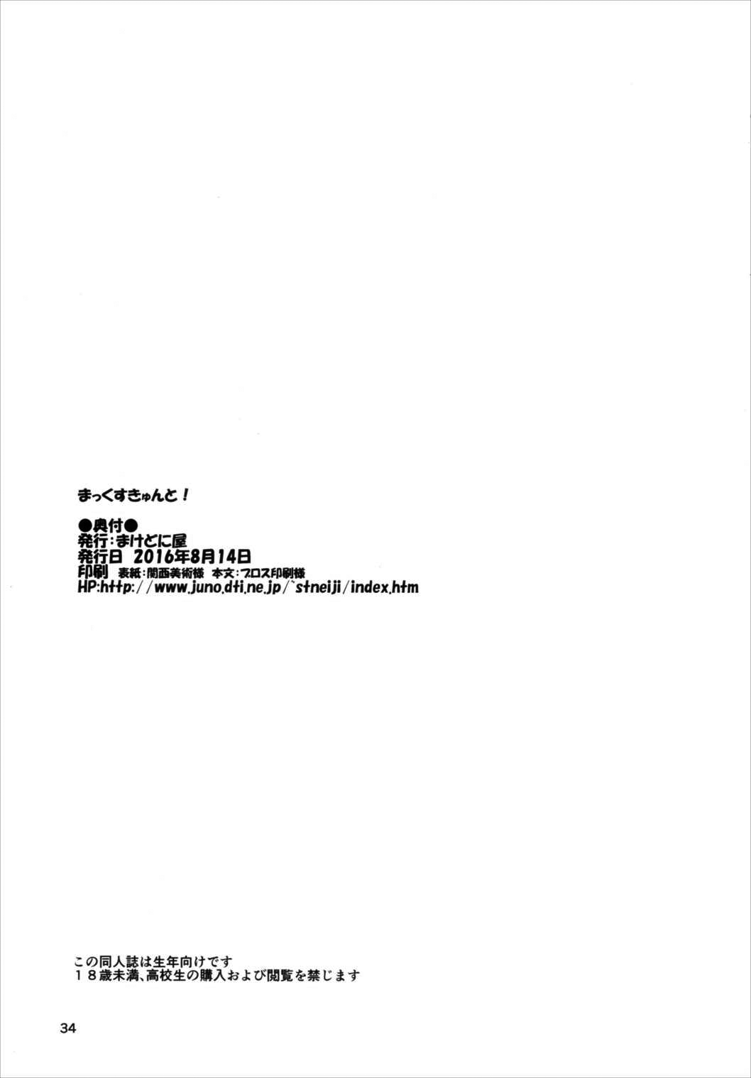 (C90) [まけどに屋 (さちゅま)] マックスきゅんと! (艦隊これくしょん -艦これ-) [中国翻訳]