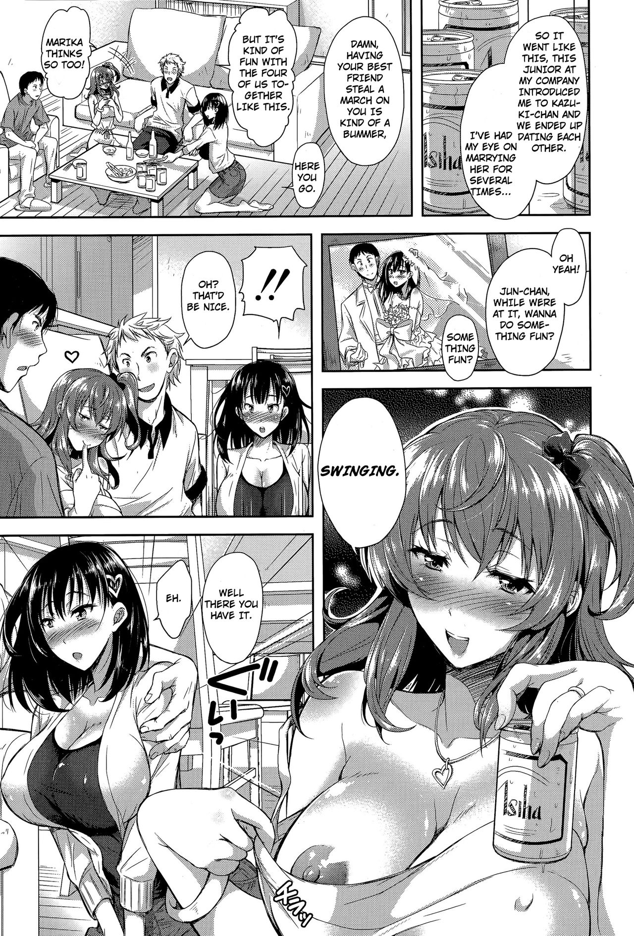 [シロノマヒロ] 開花～二年目の秋～ 前編 (COMIC 真激 2015年11月号) [英訳]