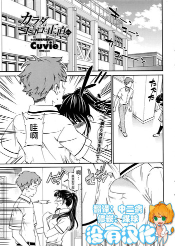 [Cuvie] カラダはココロに正直 前編 (COMIC ペンギンクラブ山賊版 2016年10月号) [中国翻訳]