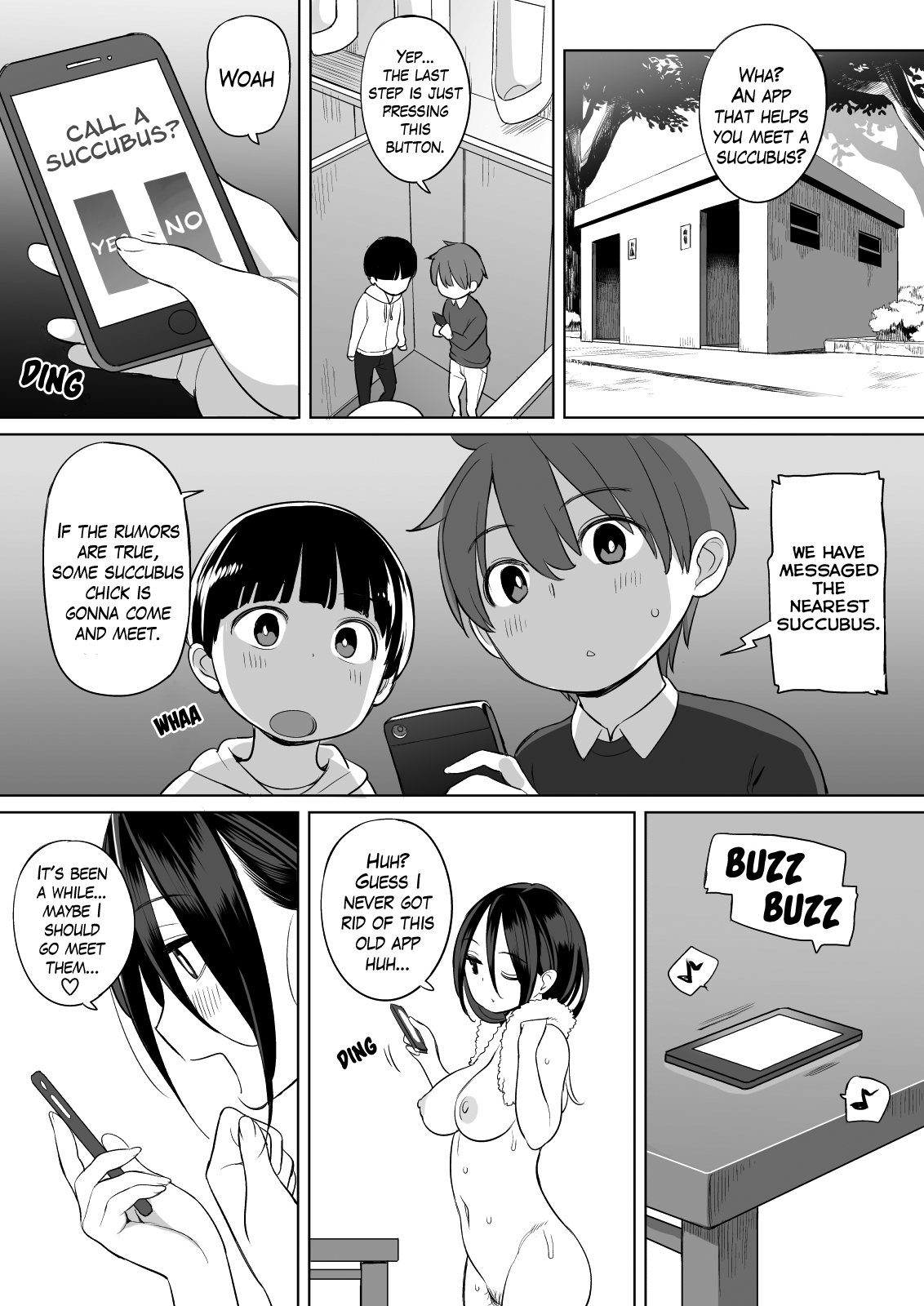 [ひぐま屋 (野良ヒグマ)] 隣人がサキュバス [英訳] [DL版]