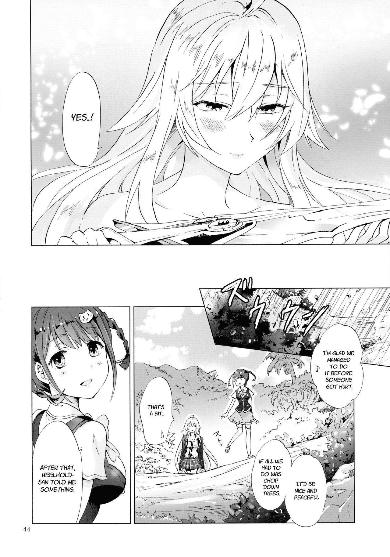 (Girls Love Festival 17) [peachpulsar (みら)] ドライヴできない! (Valkyrie Drive -Mermaid-) [英訳]