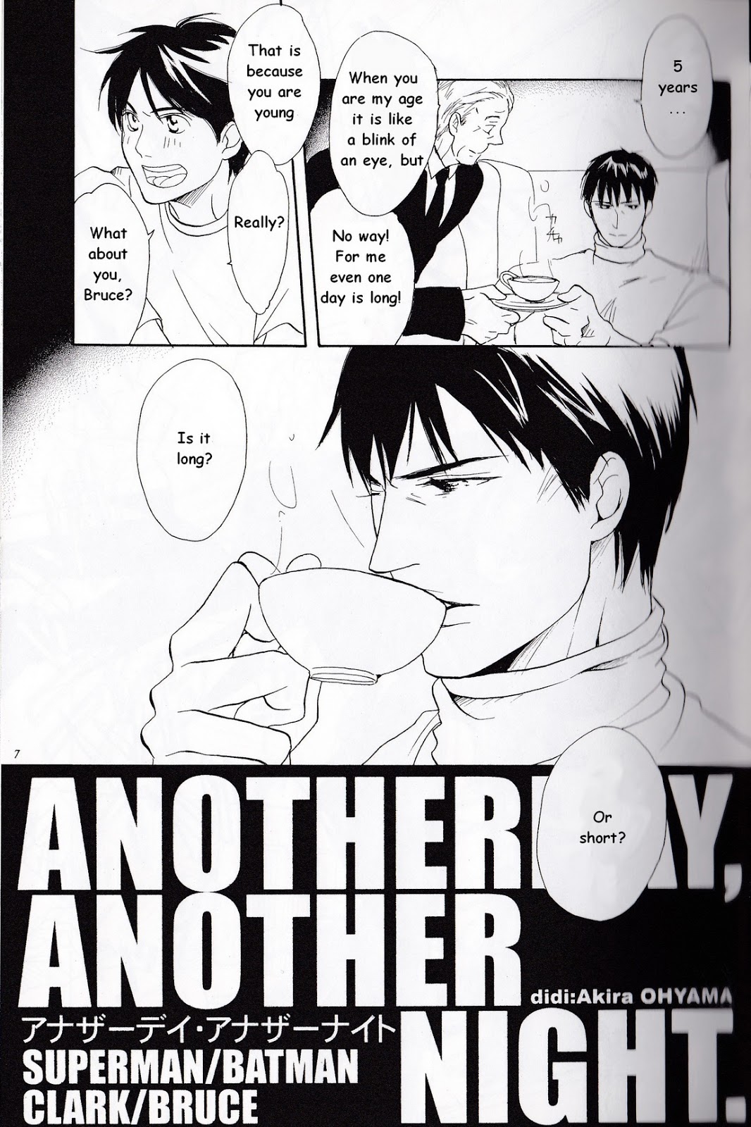 [OHYAMA Akira]アナザーデイアナザーナイト–バットマン＆amp;スーパーマン[Eng]
