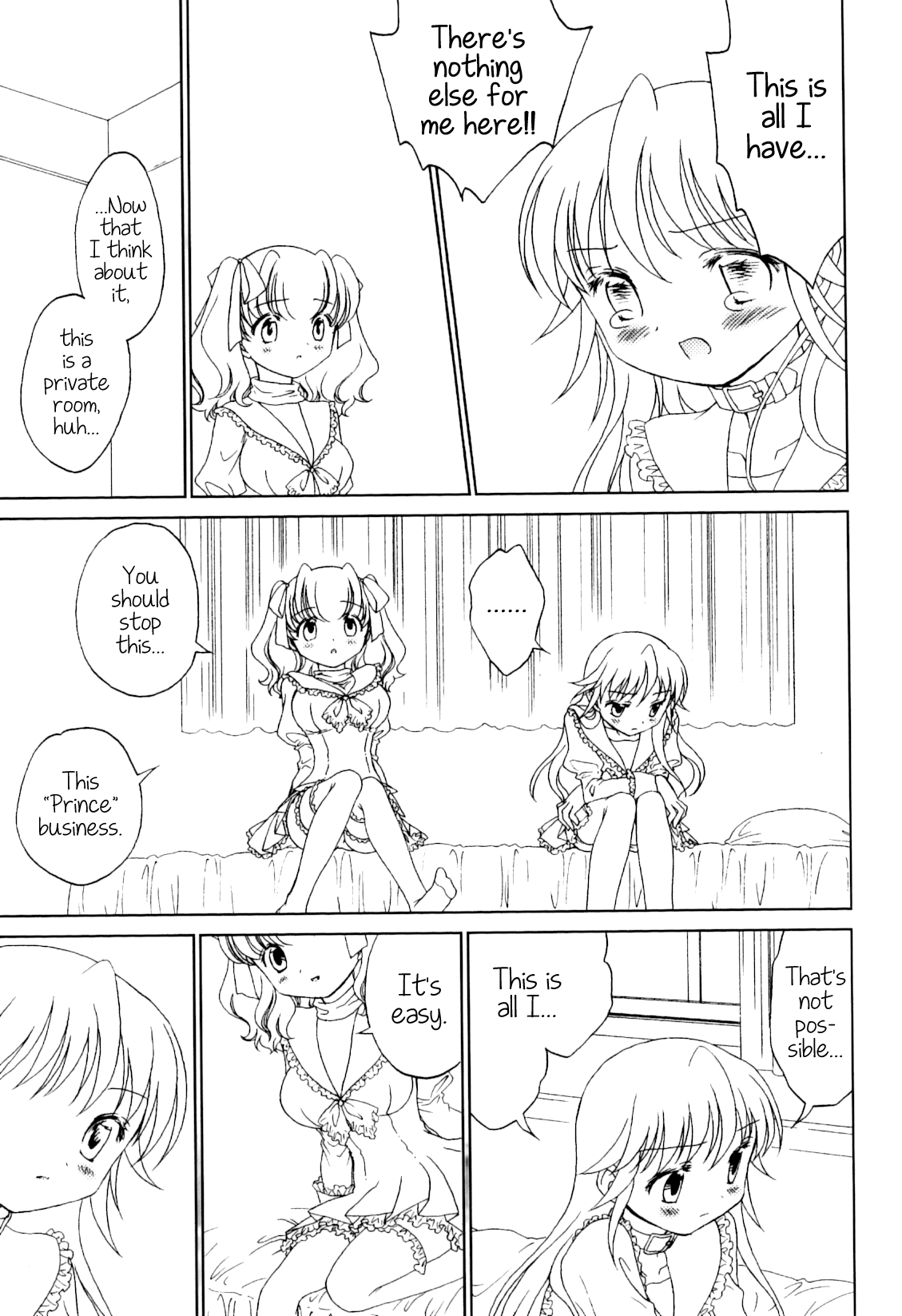 [ねこうら] いばら王子 (ふたなりっ娘らばーず♡8) [英訳] [無修正]