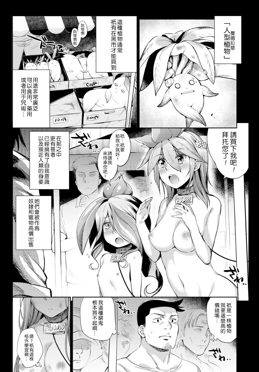 [みぞね] 植物の育て方 (COMIC BAVEL 2016年4月号) [中国翻訳] [DL版]