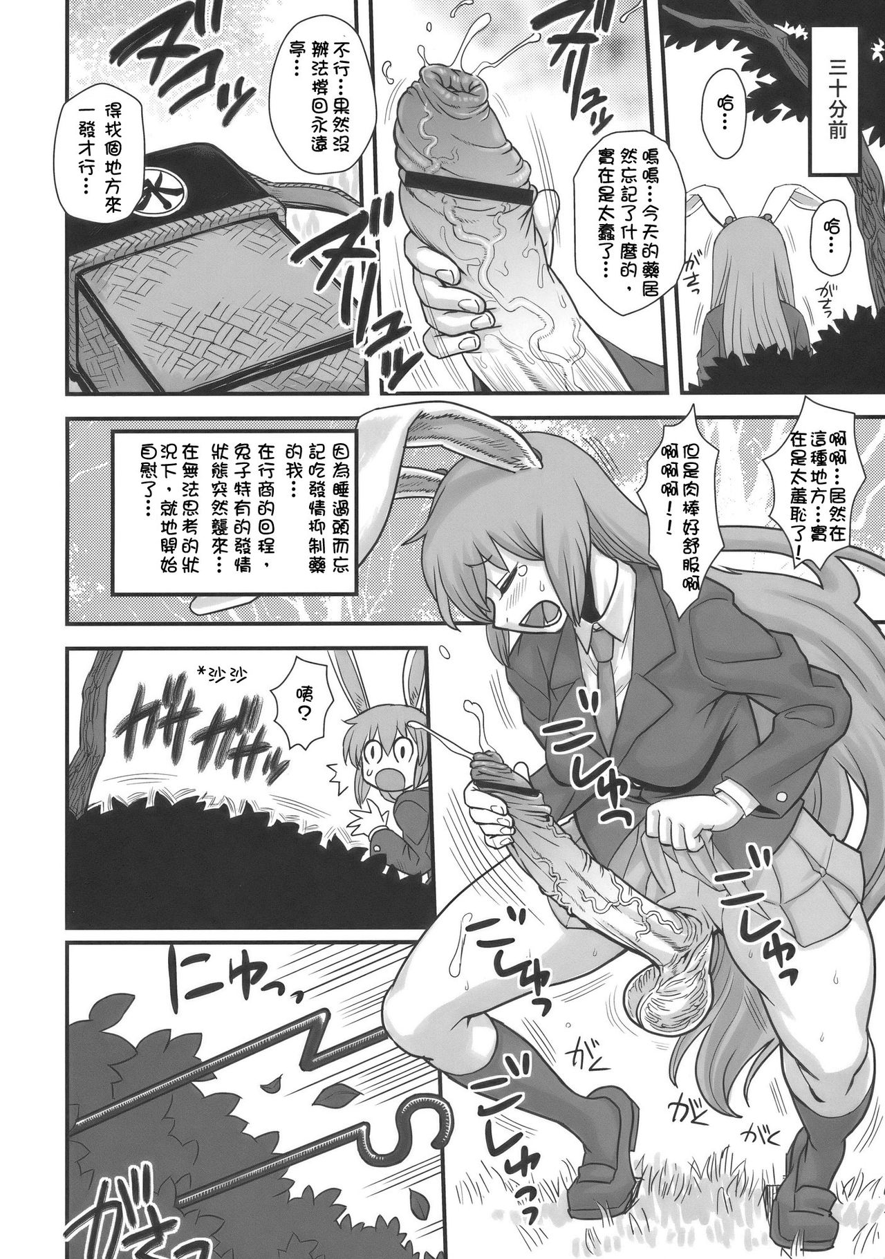 (C77) [革命政府広報室 (神谷涼、ラヂヲヘッド)] ルナティックウドーン (東方Project) [中国翻訳]