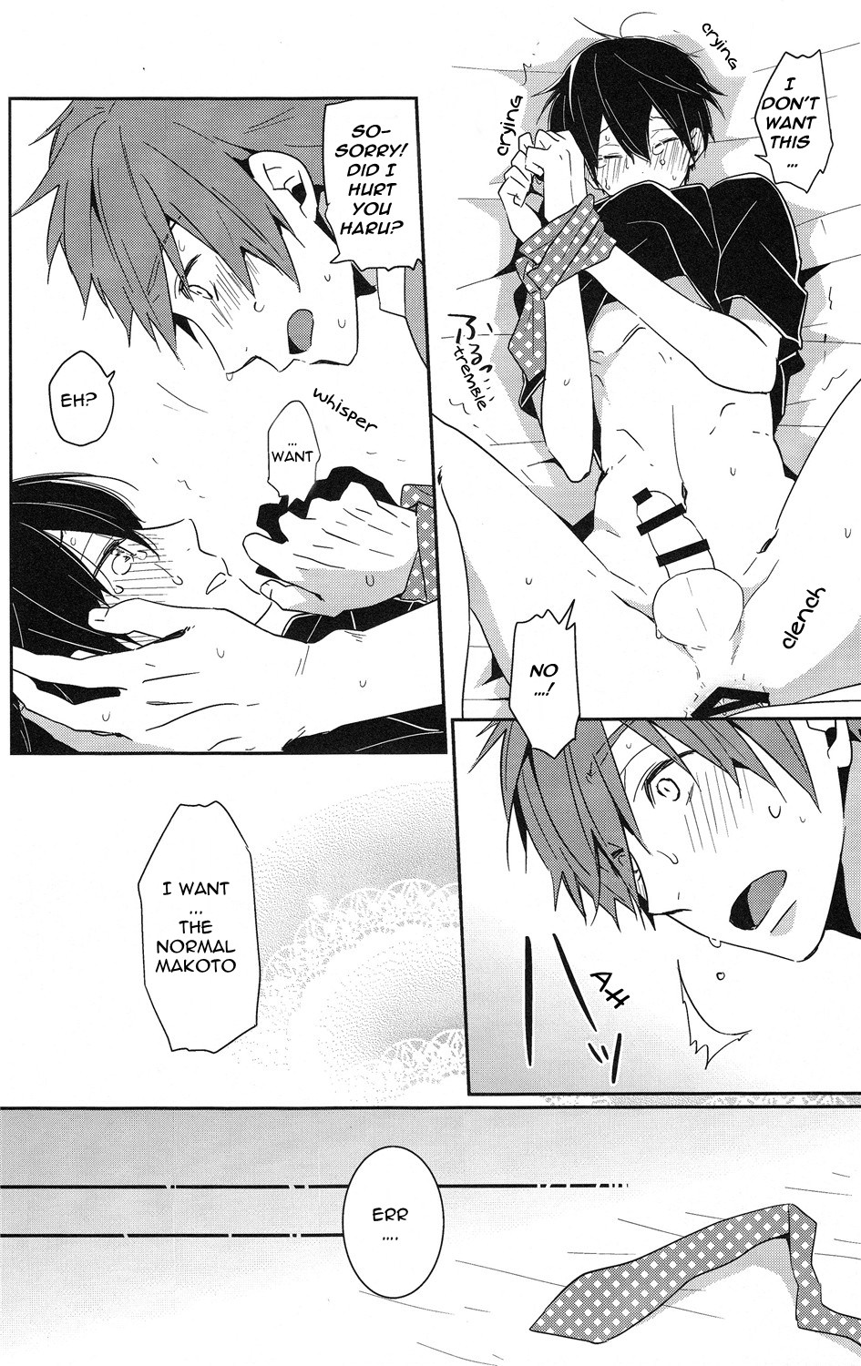 (恋愛サバイバル3) [KH. (有紀)] 全編妄想でお送りしております。 (Free!) [英訳]