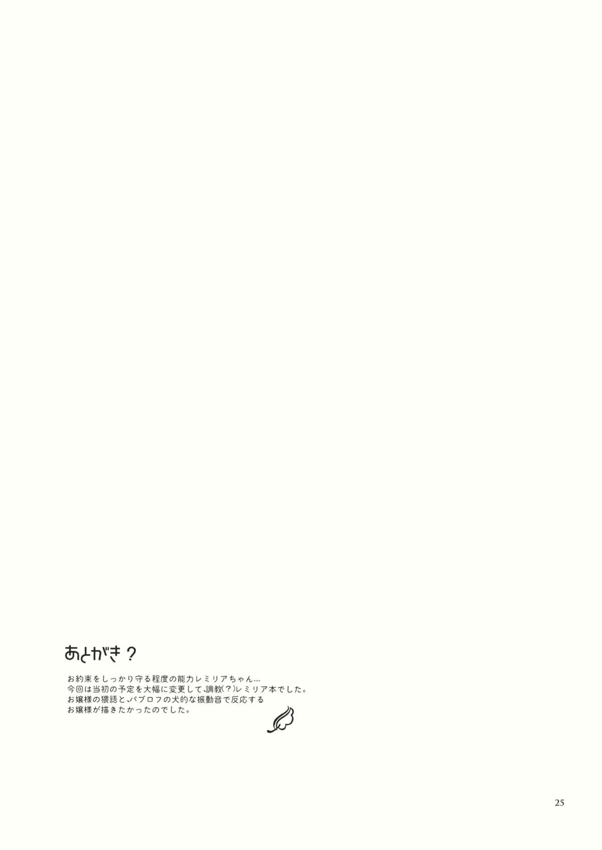 (C84) [みっかみさき (ナヅカ)] お嬢様の悪い癖 (東方Project)
