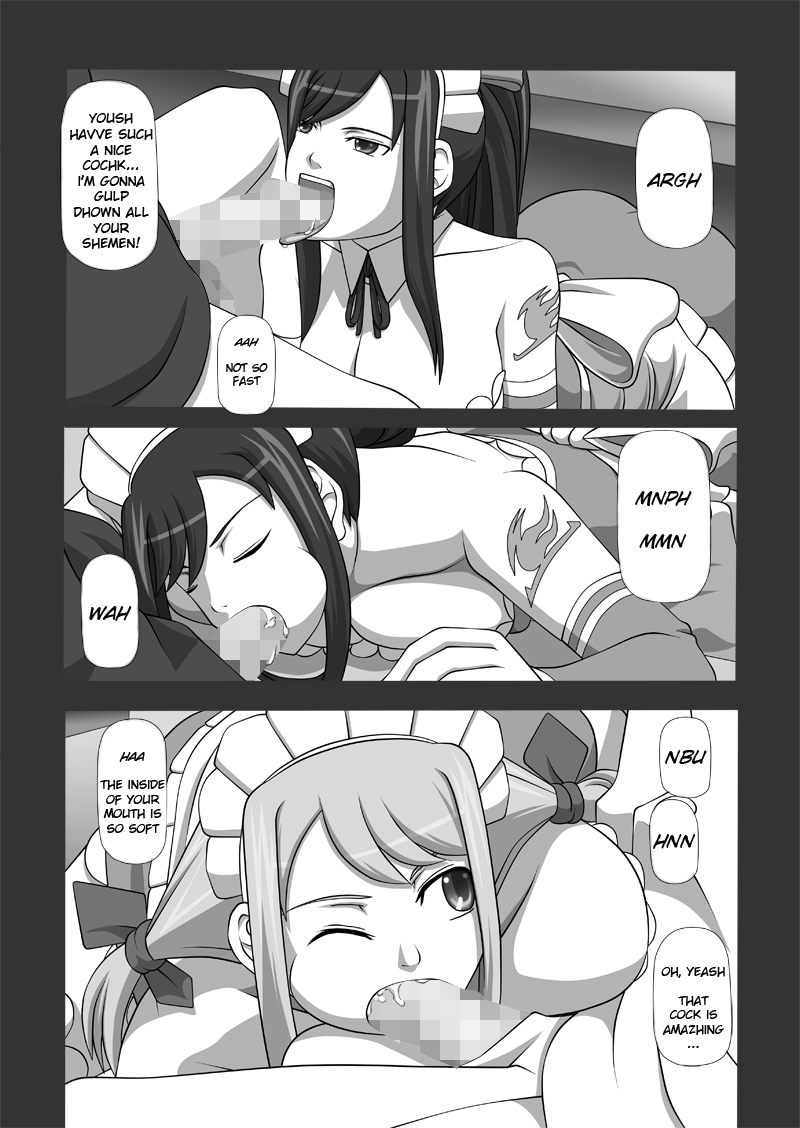 [NAVY (紀州直行)] 搾精液マシン 総集編VOL.2 (フェアリーテイル) [英訳] [DL版]
