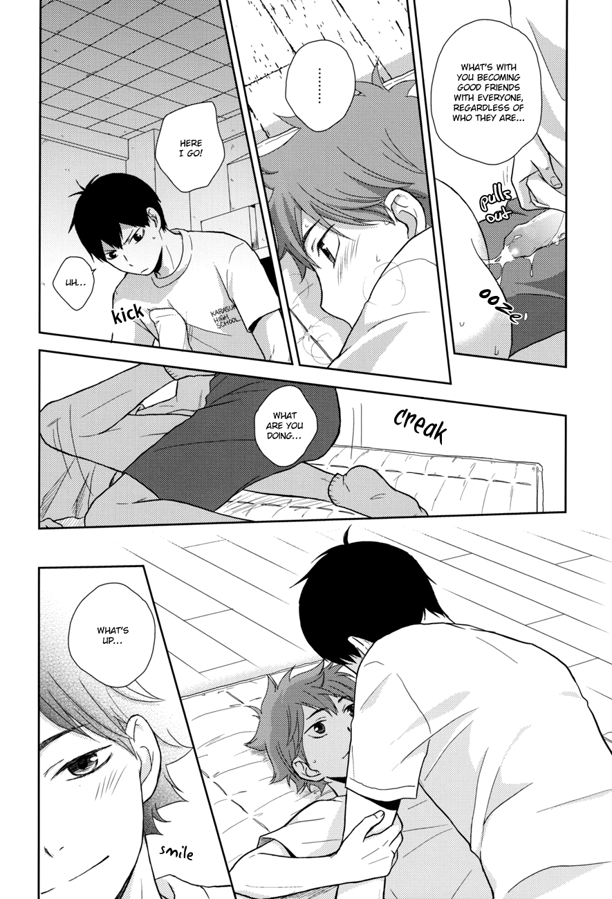 (IDLING ATTACKER) [NIA (サワ)] HISHOU (ハイキュー!!) [英訳]