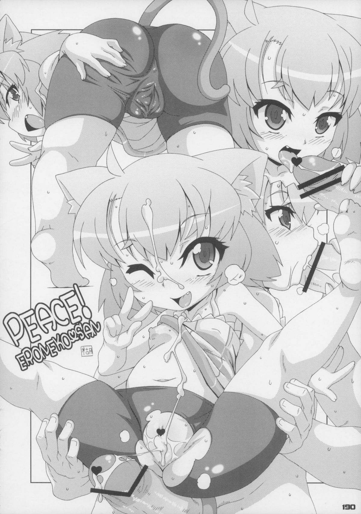 (C83) [ぐるり堂 (よろず)] えろねこさんトリロジー アナルシルバー