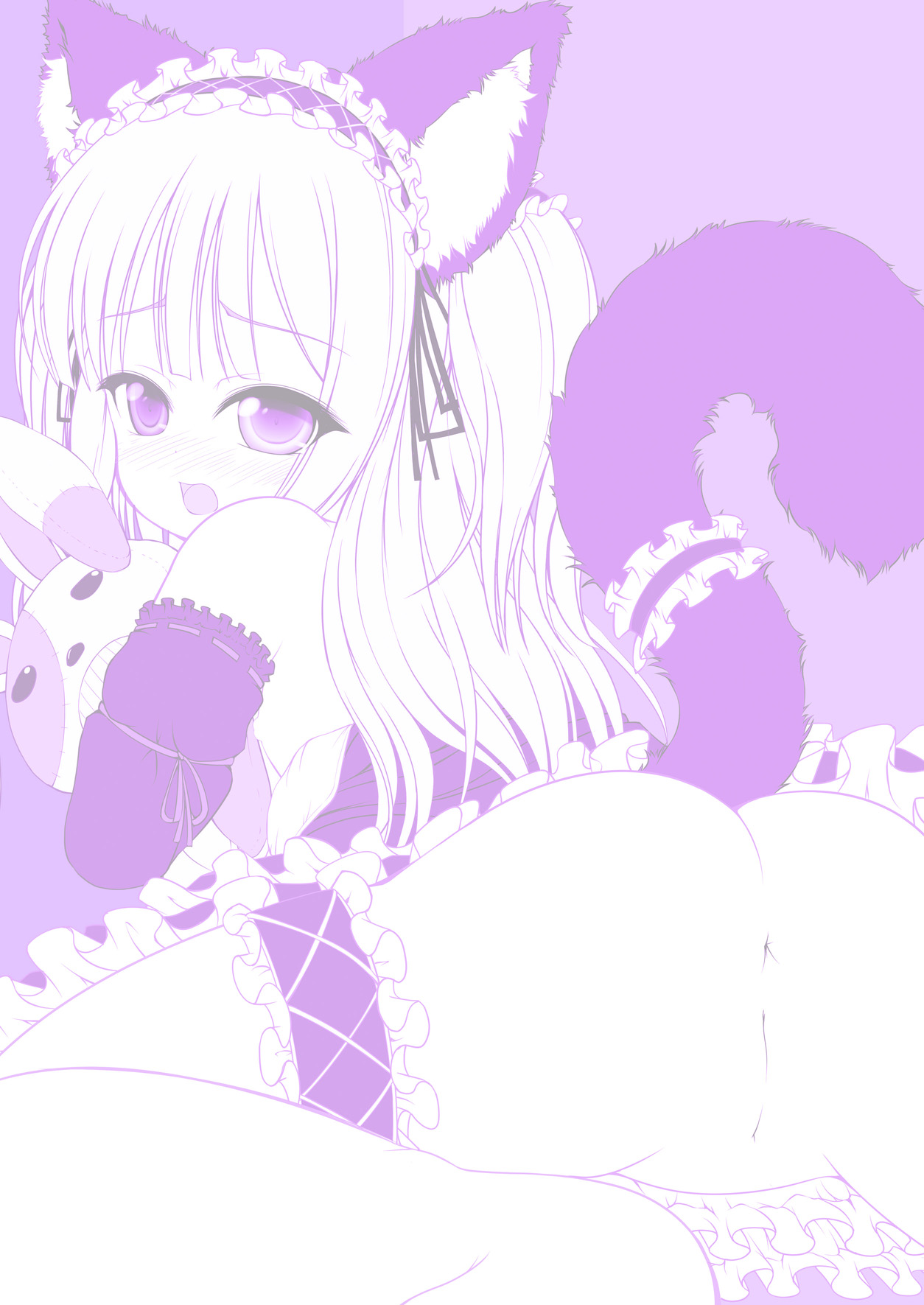 [きゃっといいえっくす (猫兎)] ねこばと! (僕は友達が少ない) [DL版]