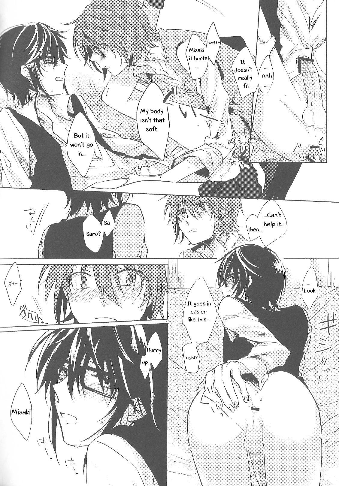 (HARUCC18) [カルチェラタン (和紙)] 臆病者の初恋 (K) [英訳]