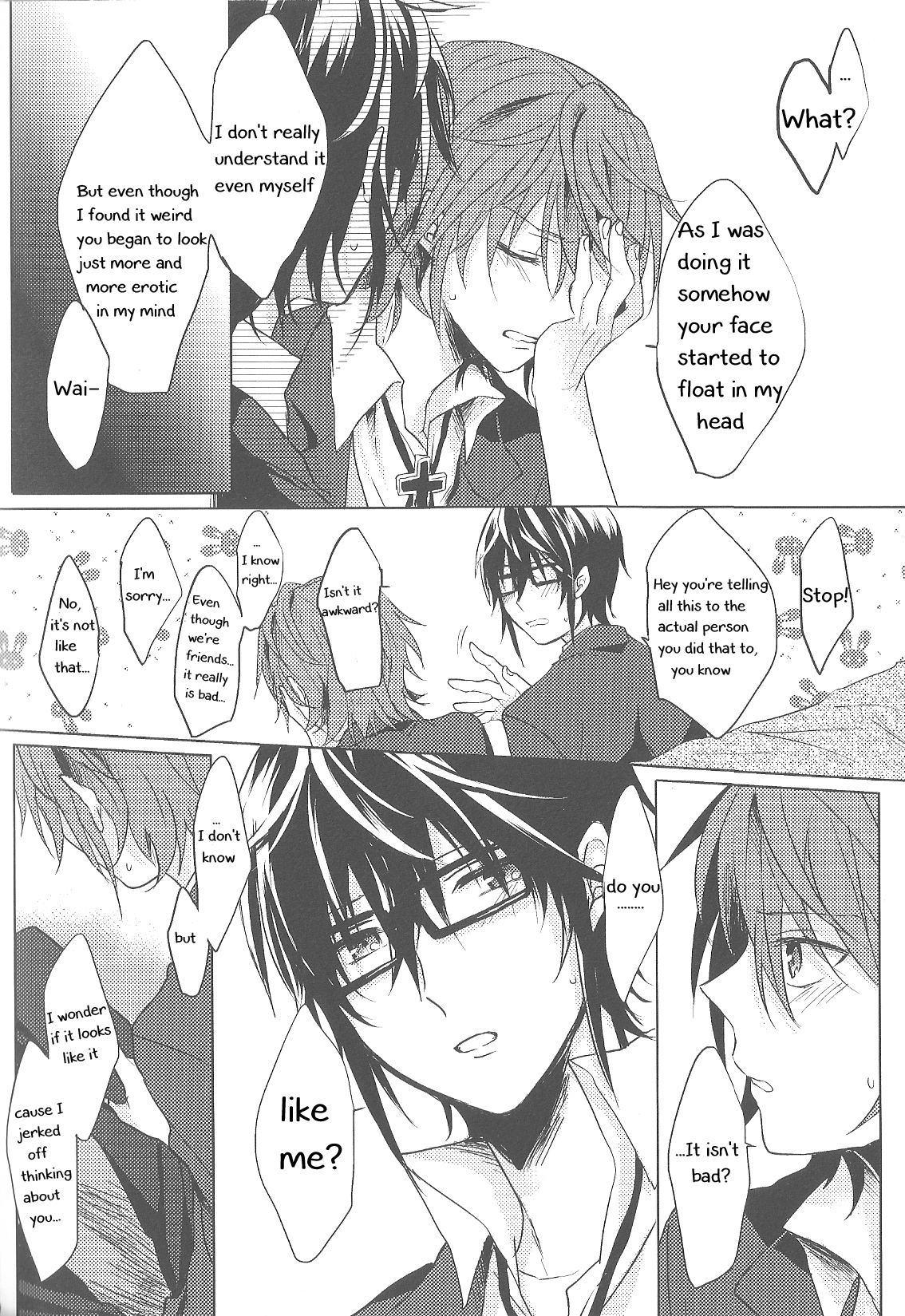 (HARUCC18) [カルチェラタン (和紙)] 臆病者の初恋 (K) [英訳]