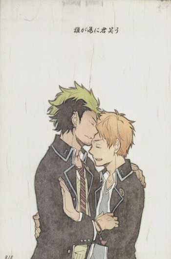 (C81) [おそば (そば湯)] 誰が為に君笑う (青の祓魔師) [英訳]