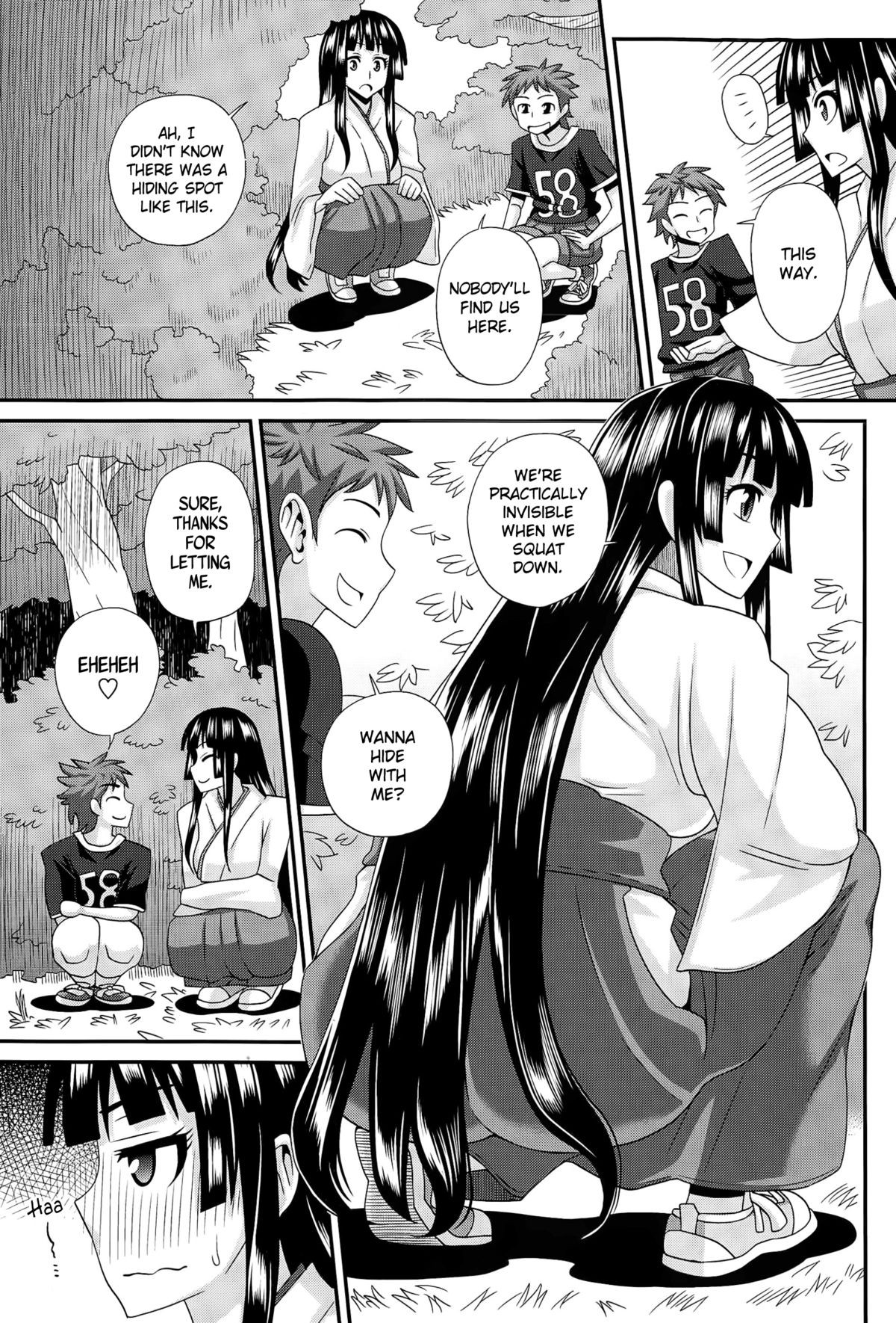 [紅ゆーじ] ふたきょ！～ふたなり響子ちゃん～#3 (コミックマショウ 2015年4月号) [英訳]