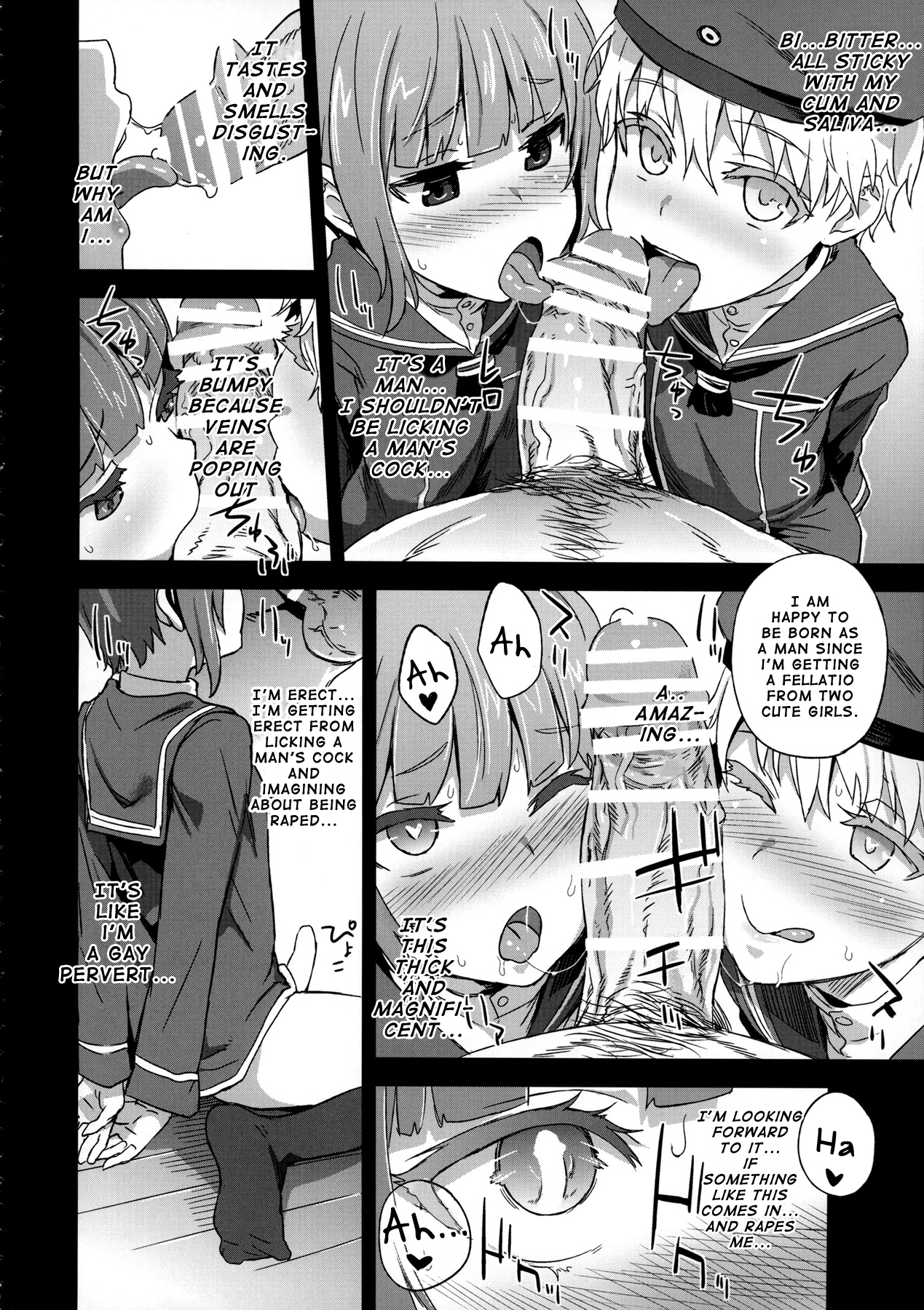 (COMIC1☆9) [Fatalpulse (朝凪)] ダンケ男系レボリューション (艦隊これくしょん -艦これ-) [英訳]