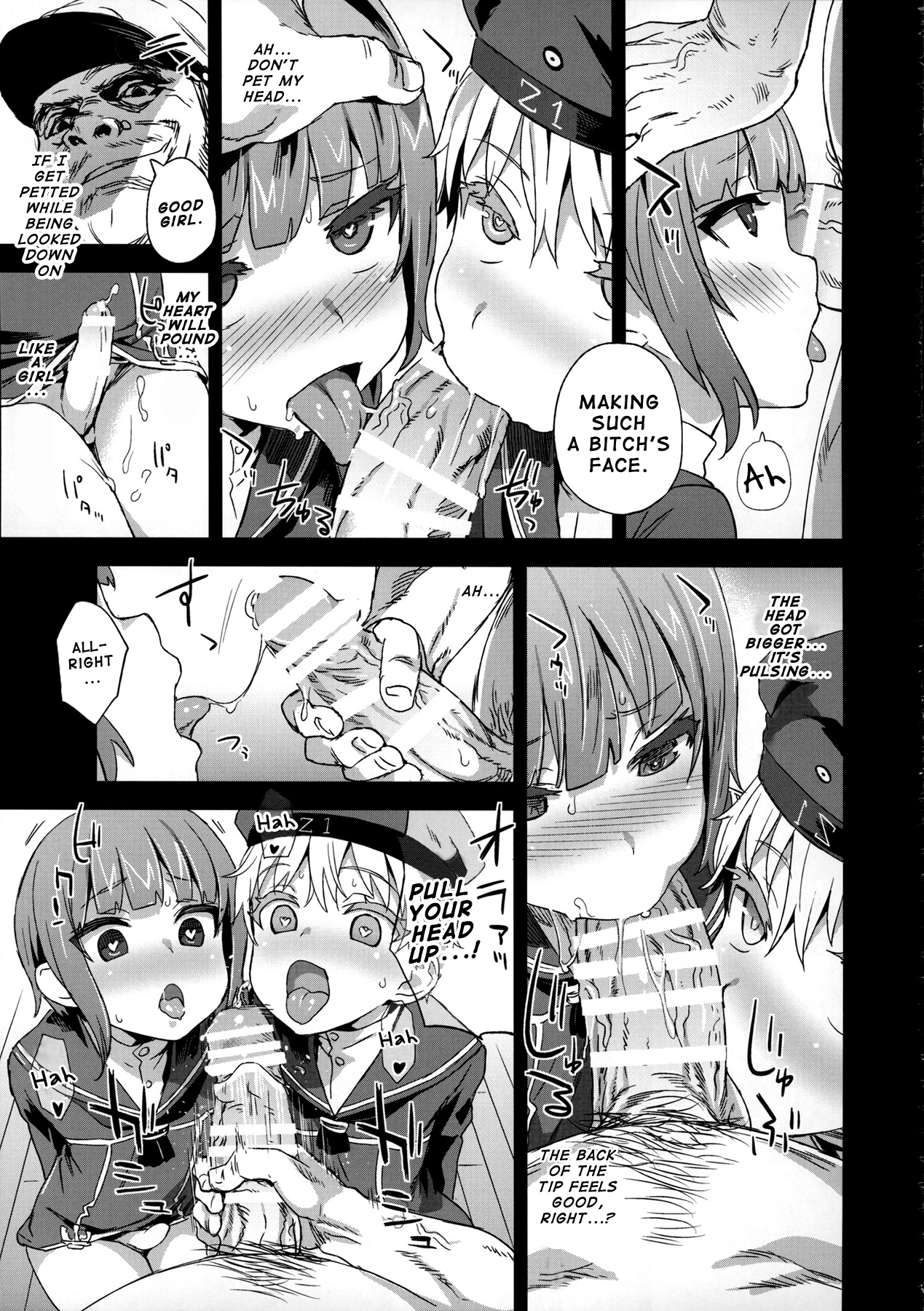 (COMIC1☆9) [Fatalpulse (朝凪)] ダンケ男系レボリューション (艦隊これくしょん -艦これ-) [英訳]
