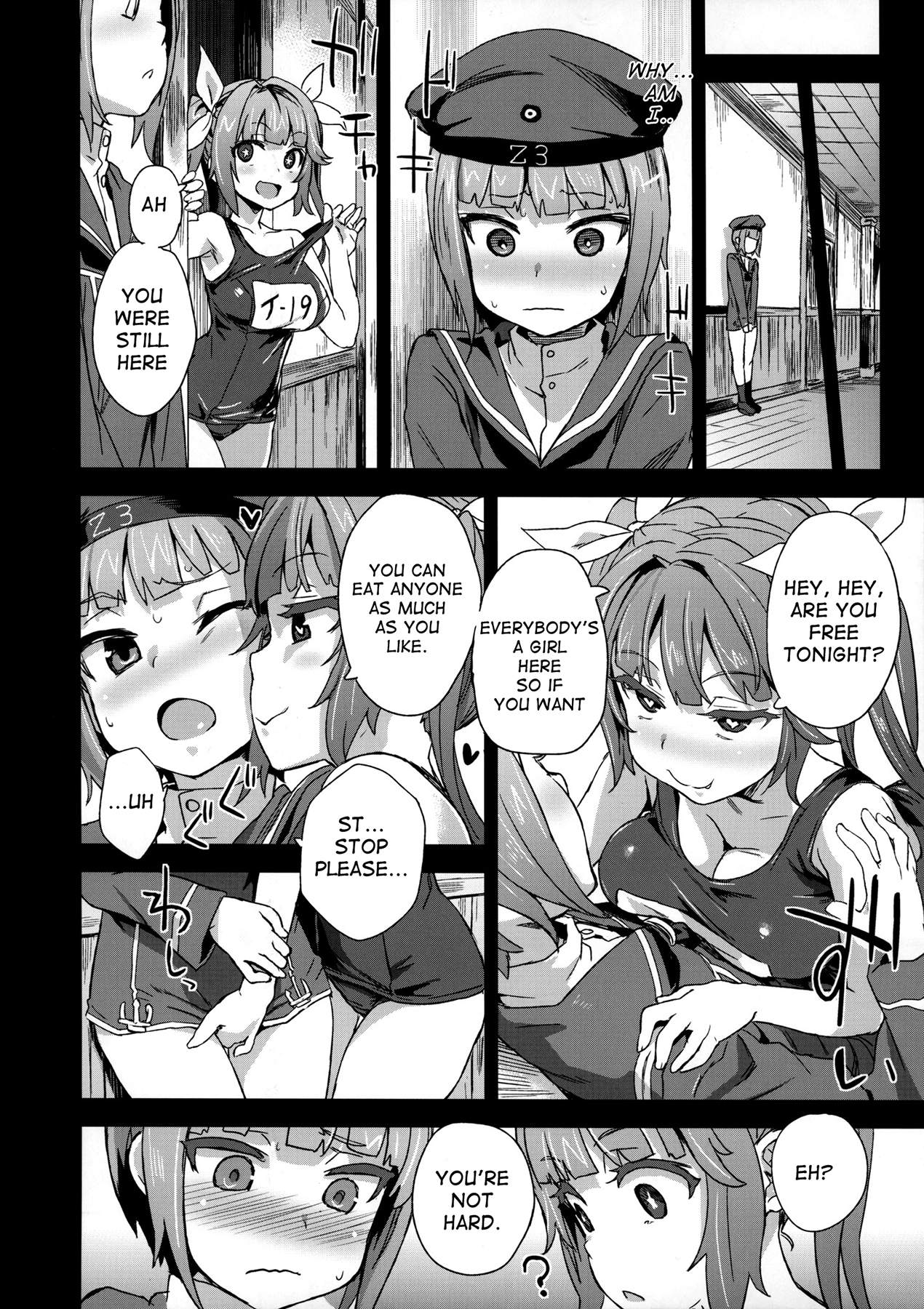 (COMIC1☆9) [Fatalpulse (朝凪)] ダンケ男系レボリューション (艦隊これくしょん -艦これ-) [英訳]