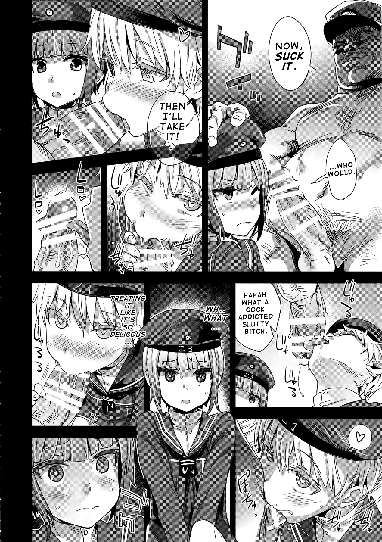(COMIC1☆9) [Fatalpulse (朝凪)] ダンケ男系レボリューション (艦隊これくしょん -艦これ-) [英訳]