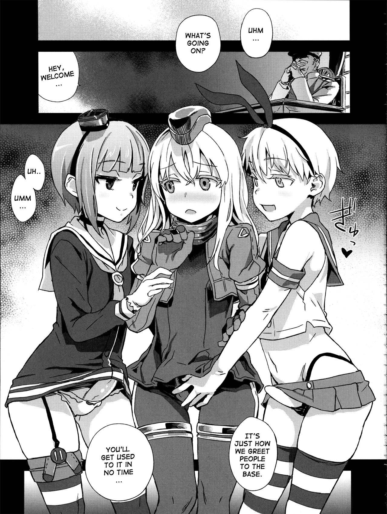 (COMIC1☆9) [Fatalpulse (朝凪)] ダンケ男系レボリューション (艦隊これくしょん -艦これ-) [英訳]