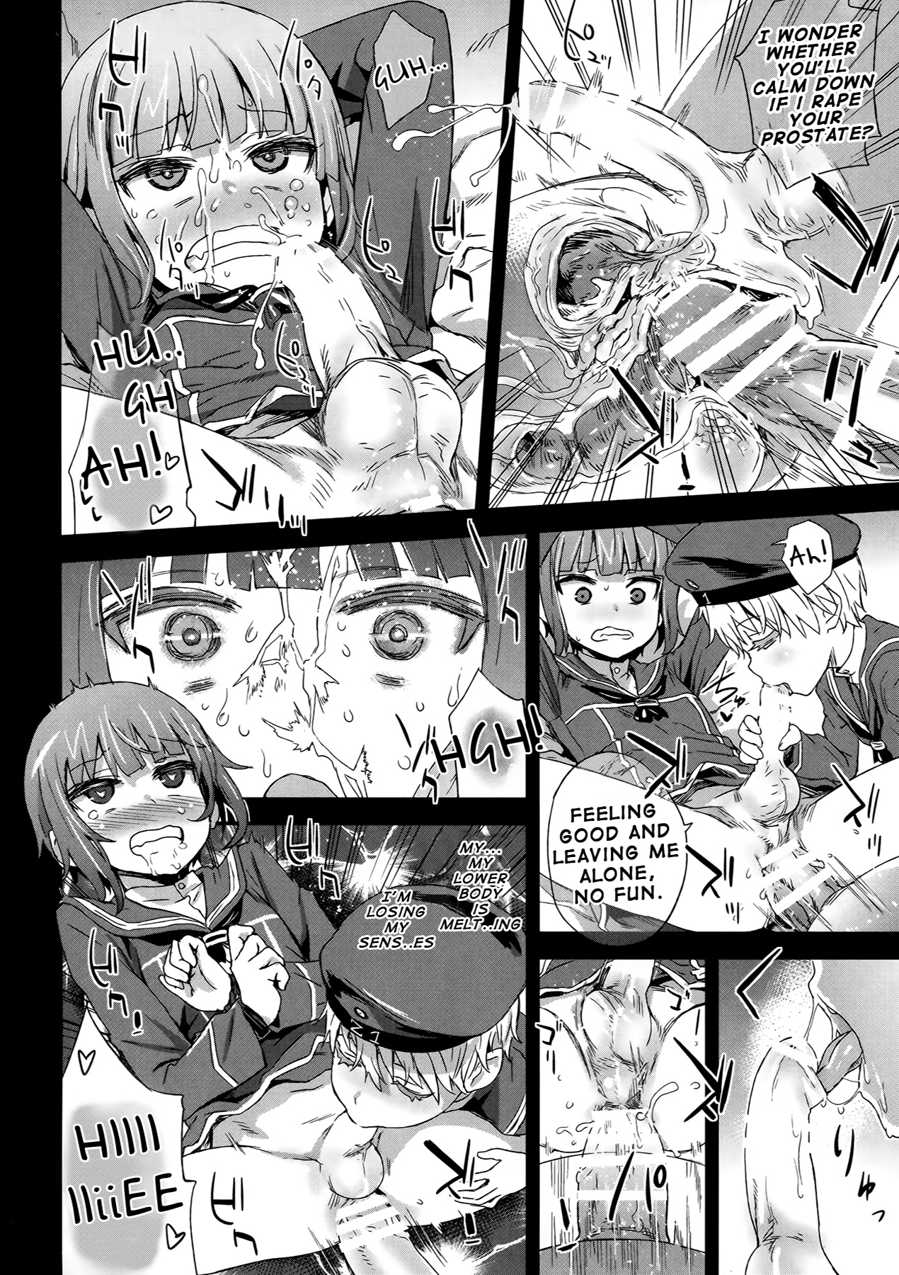 (COMIC1☆9) [Fatalpulse (朝凪)] ダンケ男系レボリューション (艦隊これくしょん -艦これ-) [英訳]