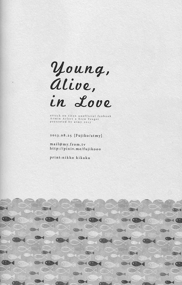 [atmy (藤子)] Young， Alive， in Love (進撃の巨人)
