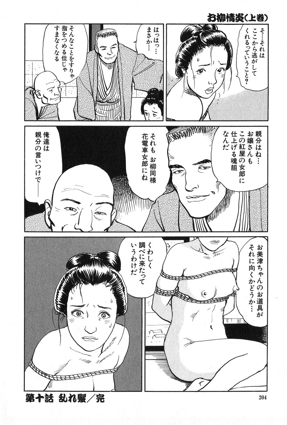 [団鬼六×長田要] お柳情炎 上巻