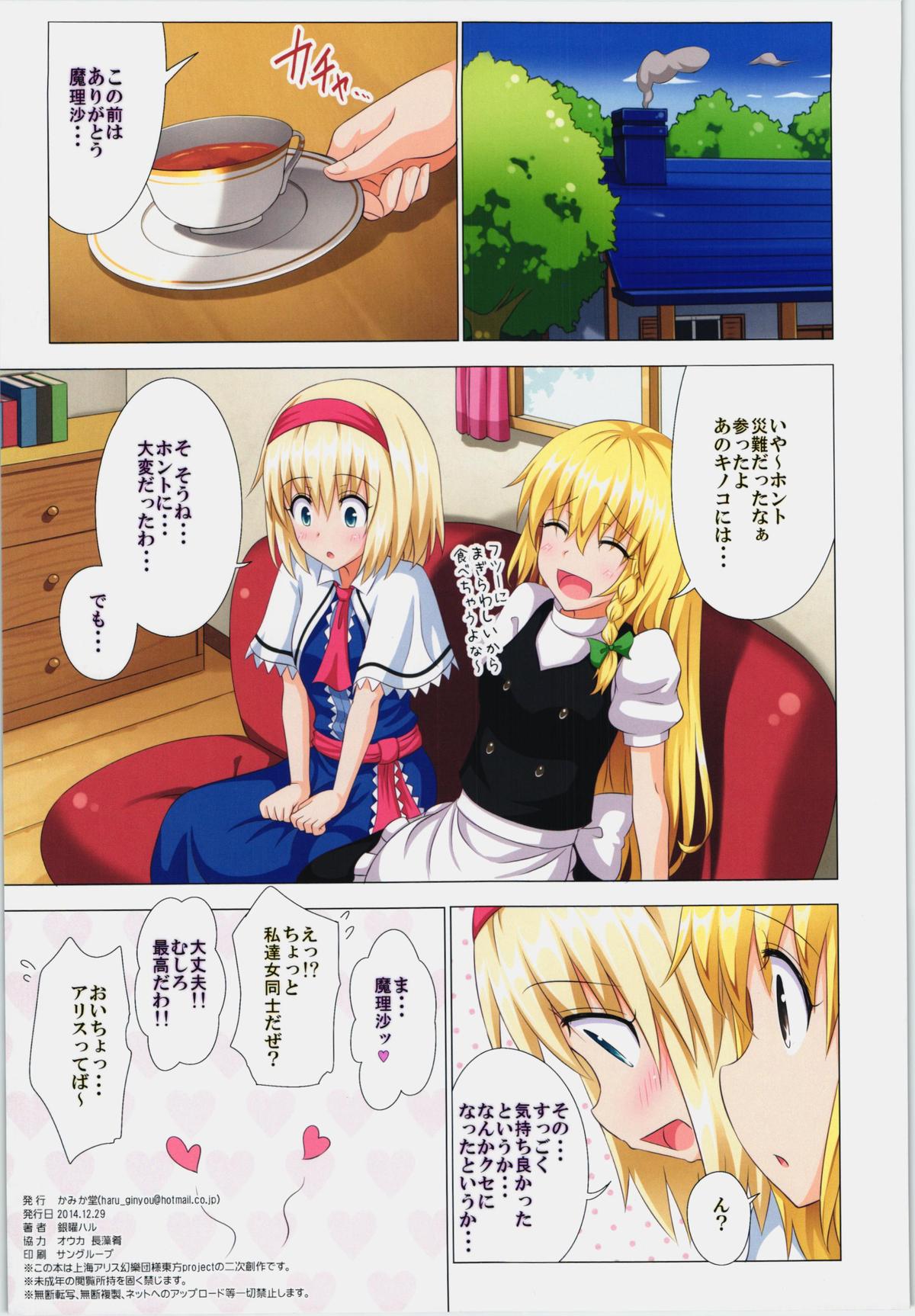 (C87) [かみか堂 (銀曜ハル)] 幻想郷楽園化計画 14 (東方Project)