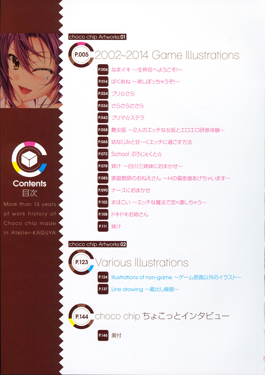 [choco chip] choco chip アートワークス chocolate cube