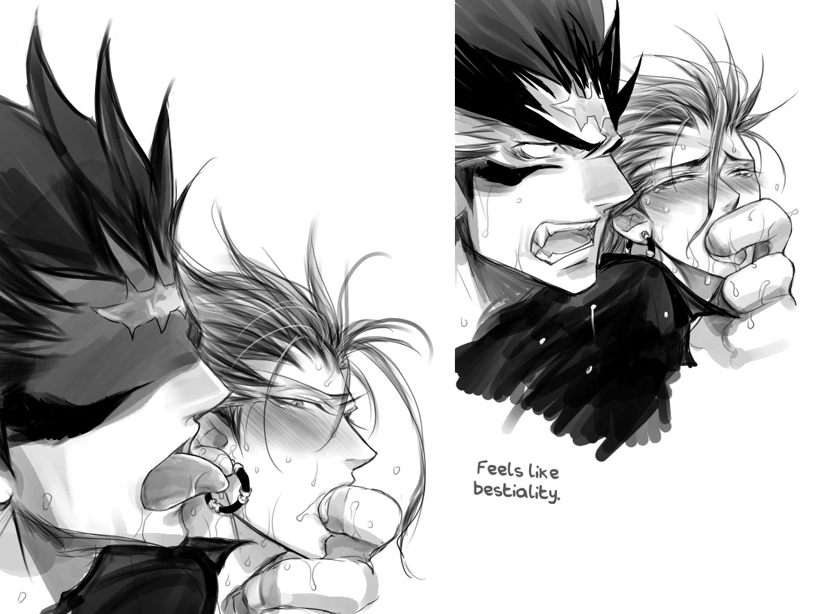 [はりこのとら (水堂とらこ)] だって、野獣の摂理 (アイシールド21) [英訳] [DL版]