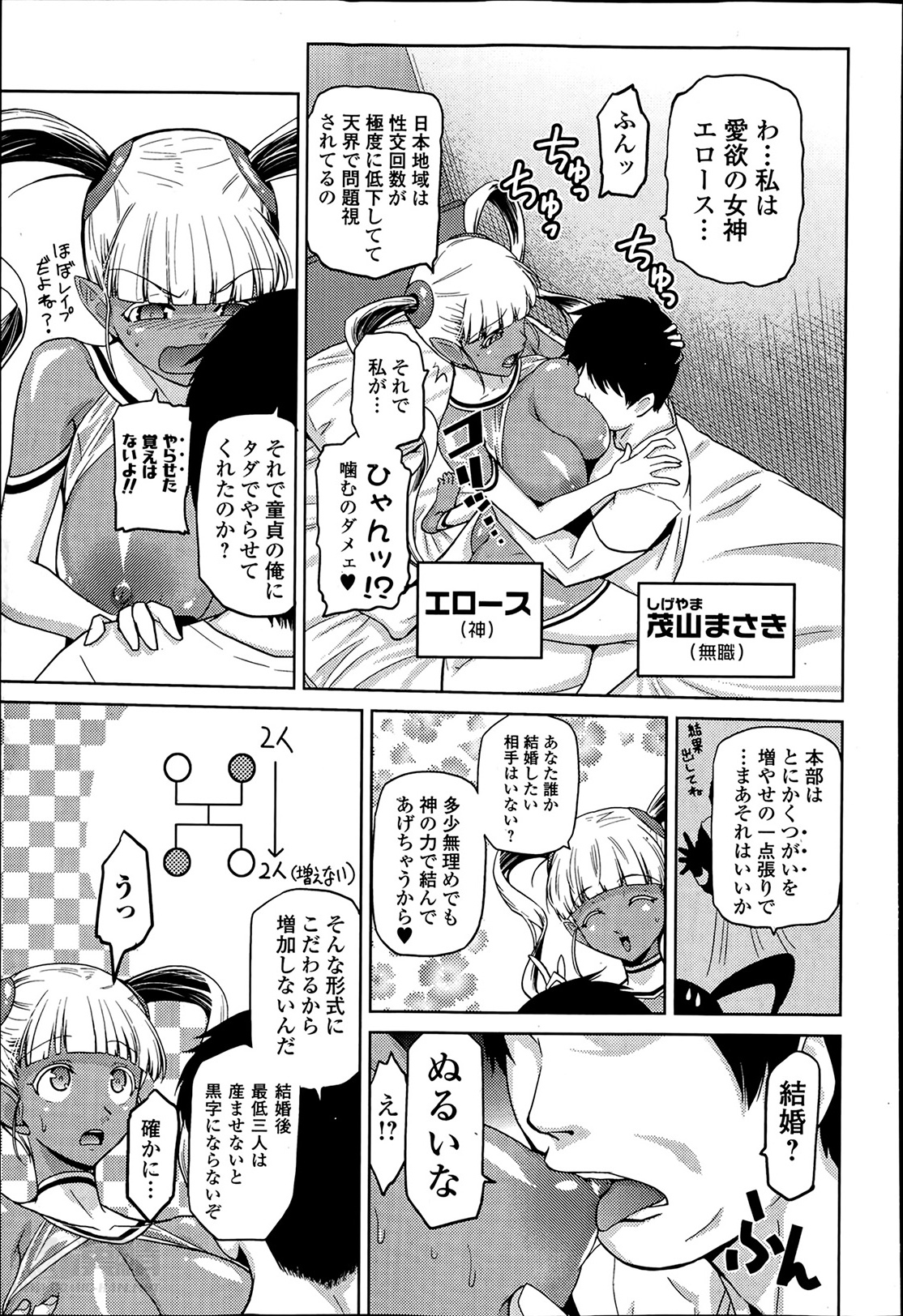 [かかし朝浩] 女神の催園 第1-4章