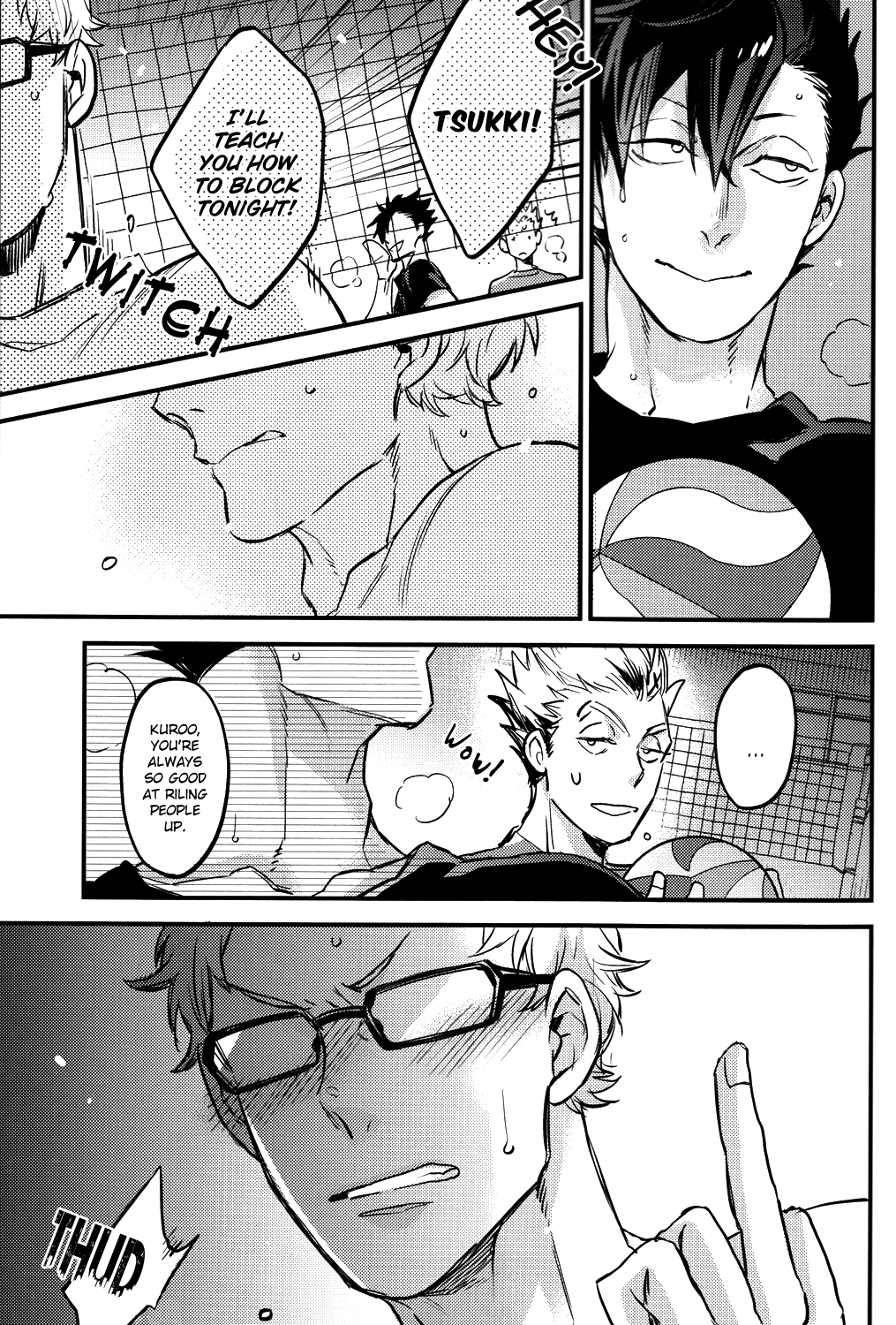 (C86) [MICROMACRO (ヤマダサクラコ) + makaka (mocoka)] 月夜にワルツ (ハイキュー!!) [英訳]