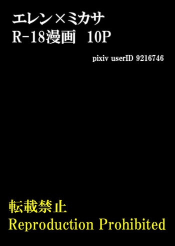 【211】複製禁止複製禁止【進撃の巨人】 【211】複製禁止複製禁止【進撃の巨人】